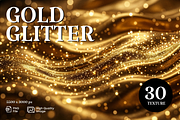 Gold Glitter Texture, a Texture Graphic by PopotLane (Thumbnail 1 of 8)