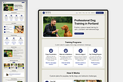 Dog Trainer - Wix Studio Website, a Wix Template by Kitteeh (Thumbnail 9 of 17)