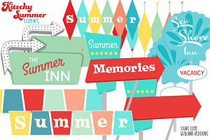 Kitschy Summer Elements