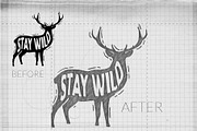HAND SKETCHED LOGO ACTION & MOCKUP, a Pens & Pencil Mockup by Tropical Type (Thumbnail 7 of 9)