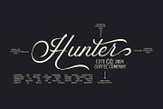 Yearlong Vintage Typeface, a Script Font by Arendxstudio (Thumbnail 2 of 13)