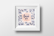 Flowers & stripes - Cards & Patterns, a Decorative Illustration by ClipartMuchLove (Thumbnail 6 of 13)