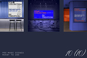 Urban Advertising Mockups (10 psd), an Advertising Mockup by Creatoom (Thumbnail 7 of 10)