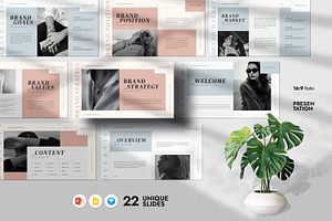 Brand Strategy Presentation Template, a Presentation Template by Dream-Lab