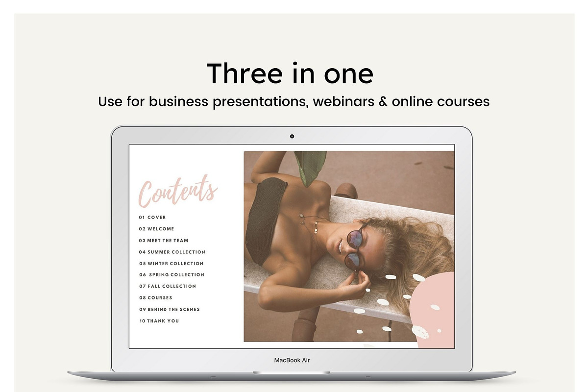 Boho Webinar, Course, Presentation, a Presentation Template by Cultive Creative (Photo 4 of 13)