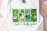 St Patricks Day Funny Goose PNG, a Graphic by Vector Portal (Thumbnail 9 of 9)
