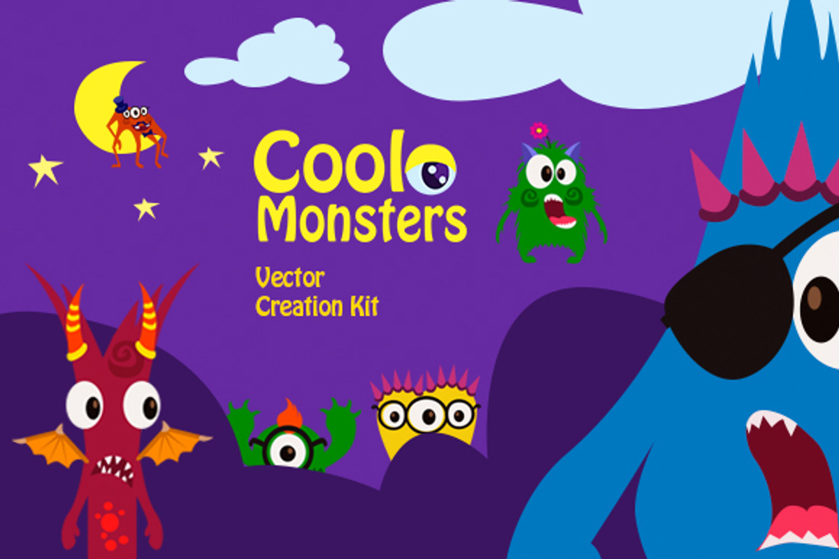 DIY Monster Character Creation Kit, an Illustration by Oleg Ribar (Photo 1 of 2)