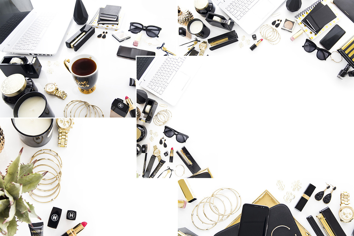 Black & Gold Luxe Stock Bundle S2, a Social Media Template by OhTilly (Photo 2 of 5)
