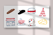 32+ France Illustration Set, an Object Illustration by The Journey Atelier (Thumbnail 8 of 10)