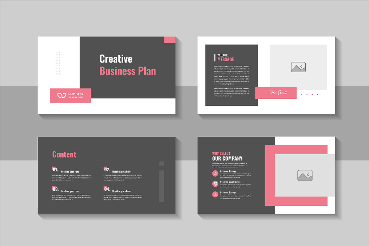 Pro Business Plan Presentation Deck, a Presentation Template by Pavel_design (Photo 2 of 4)