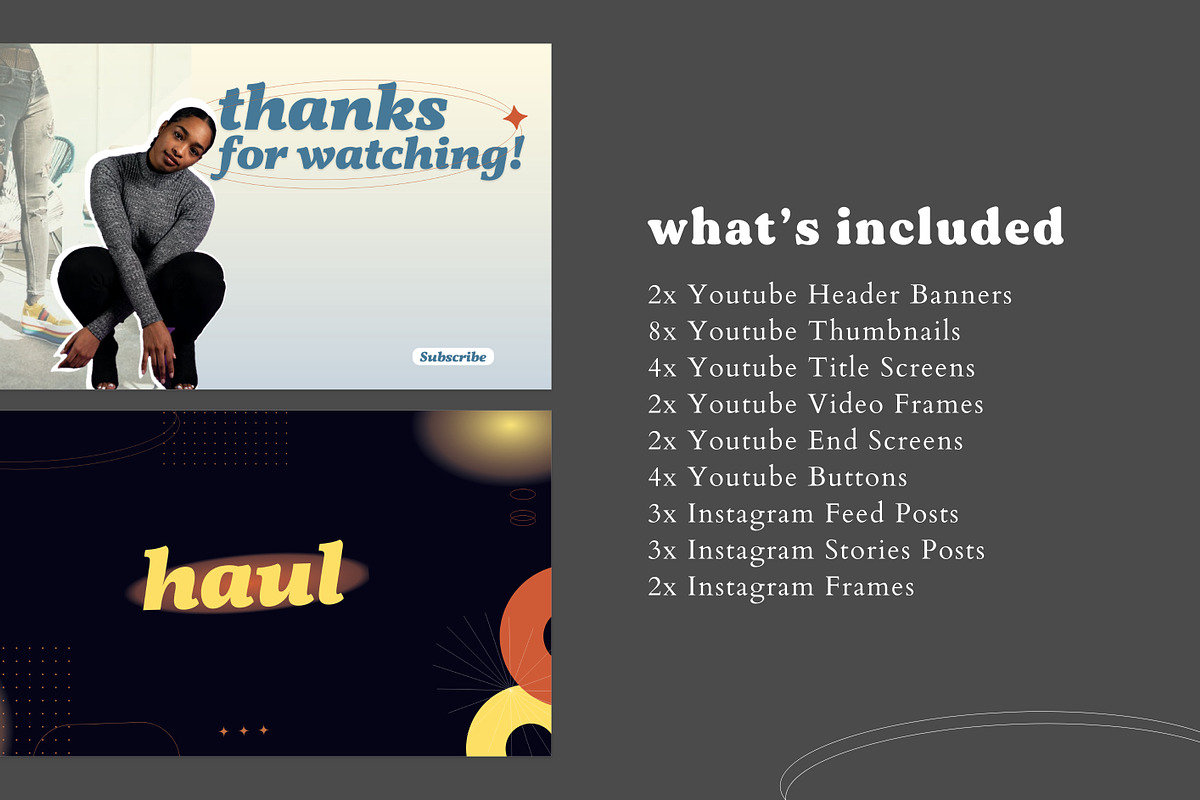 Mística - Youtube Brand Kit, a Social Media Template by hello next brand (Photo 2 of 6)