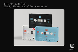 Cassette Mockup