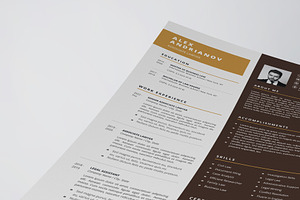 Lawyer Resume/CV Template