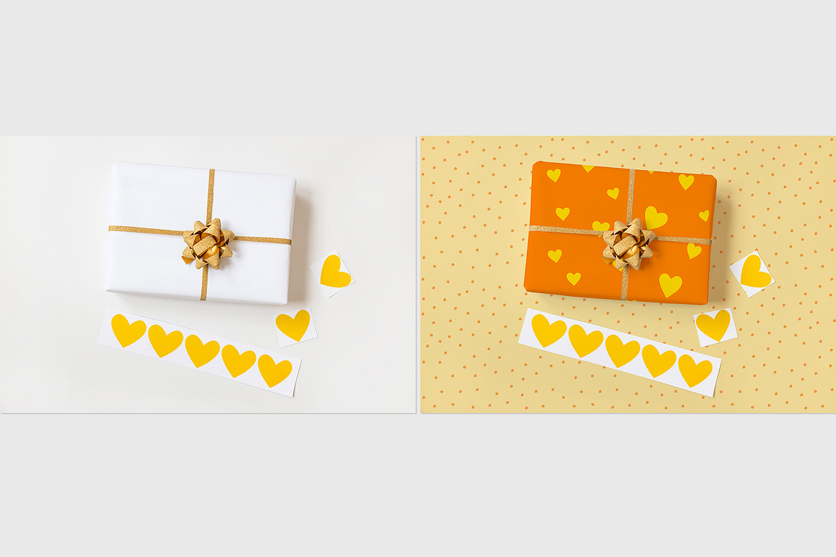 GIFT WRAP MOCKUPS PSD Layered, a Packaging Mockup by bazarova (Photo 7 of 20)