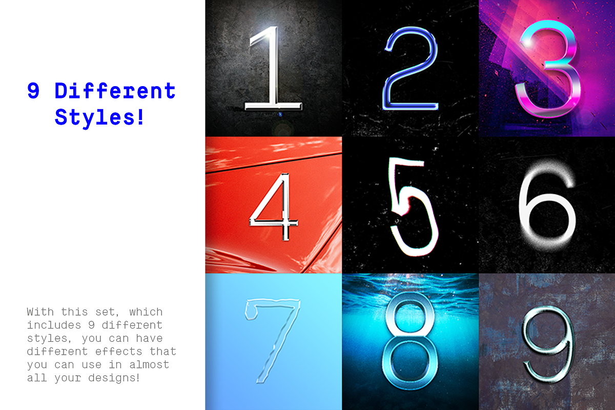 9 Effect Mockup, a Mockup by Salih Kizilkaya (Photo 5 of 14)
