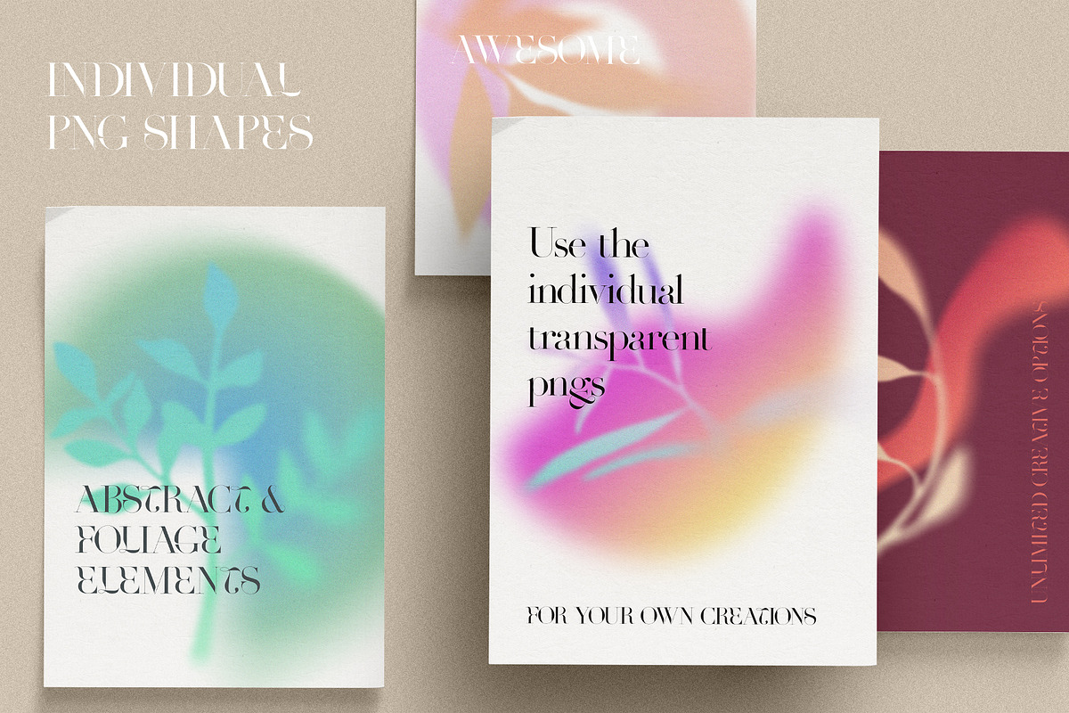 Colorful Grainy Gradient Backgrounds, a Texture Graphic by Youandigraphics (Photo 5 of 12)