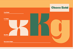 Choco Bold - Decorative Typeface