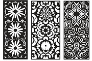 Elegant Floral Laser Cut Panel Bund, a Graphic by jahid234 (Thumbnail 4 of 8)