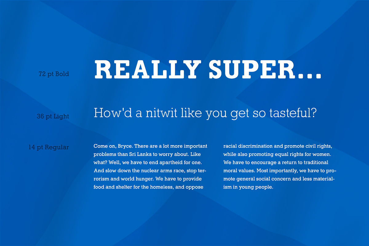 Betty Slab - An Organic Slab Serif preview 2