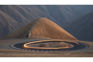 The beautiful hill landscape of, a Nature Photo by ZinetroN