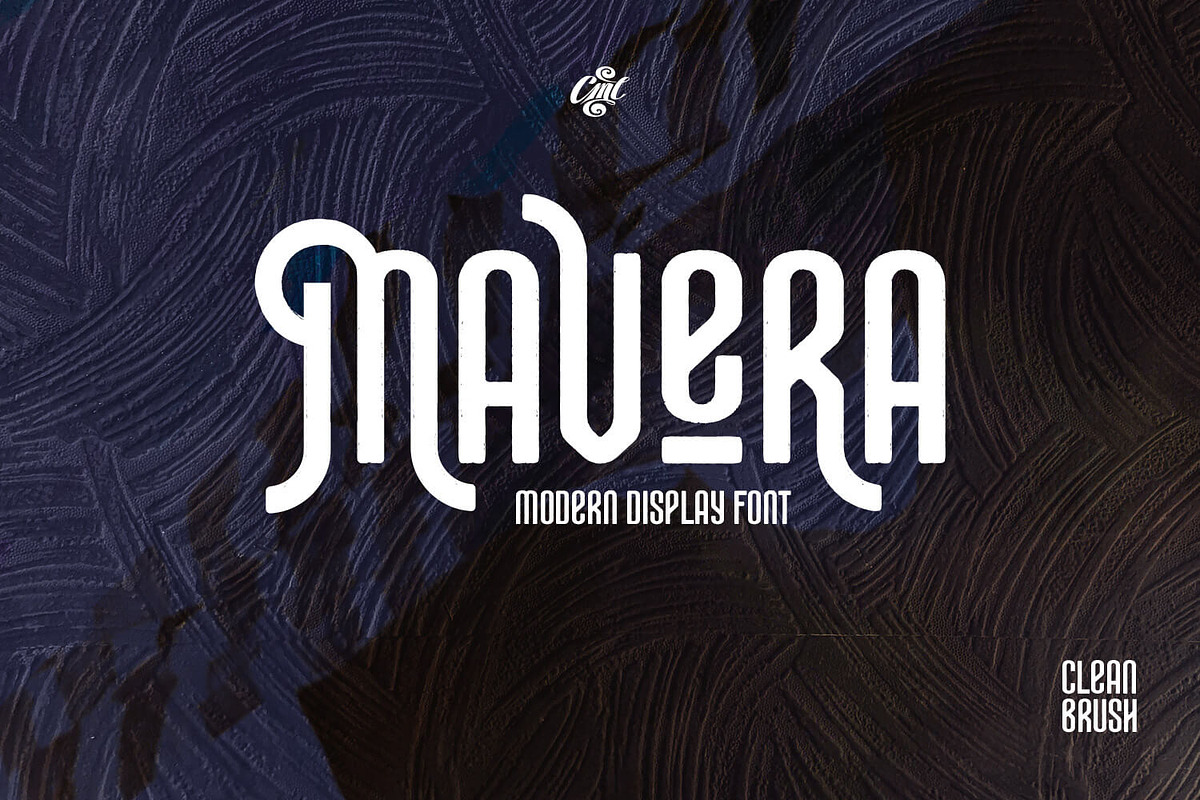 Mavera | Modern Display Font