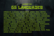 Venom Voltage - Heavy Metal Typeface, a Serif Font by HipFonts (Thumbnail 4 of 9)