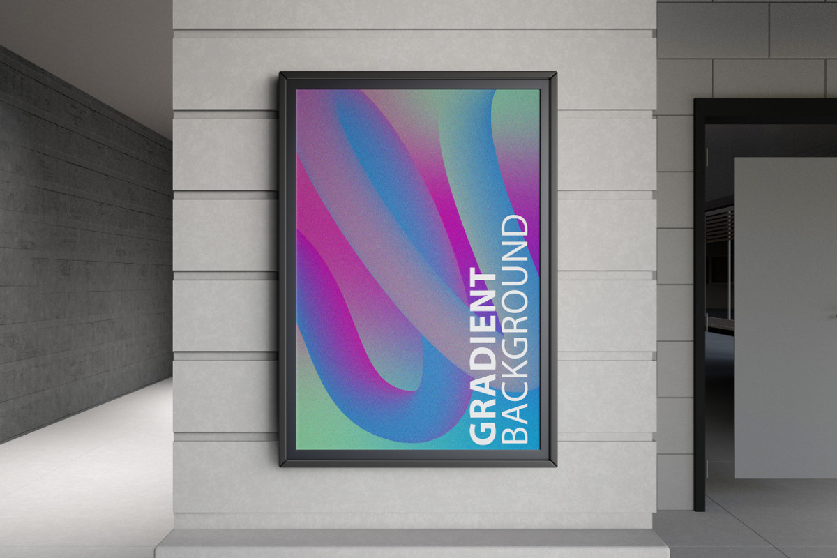 Fluid Wave Gradient Background, a Background Graphic by MSG Studio (Photo 7 of 11)