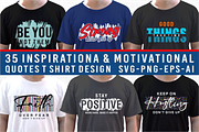 Quotes T shirt Design Bundle, a Graphic by D2PUTRI (Thumbnail 1 of 17)