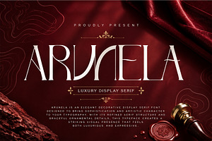 Arunela – Elegant Serif Font