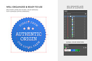 Product Packaging Sticker Set, an Object Graphic by DesignerCandies (Thumbnail 10 of 11)