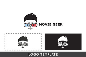 Movie Geek Logo