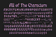 CS Menace – Experimental Font, a Sans Serif Font by Craft Supply Co. (Thumbnail 8 of 8)