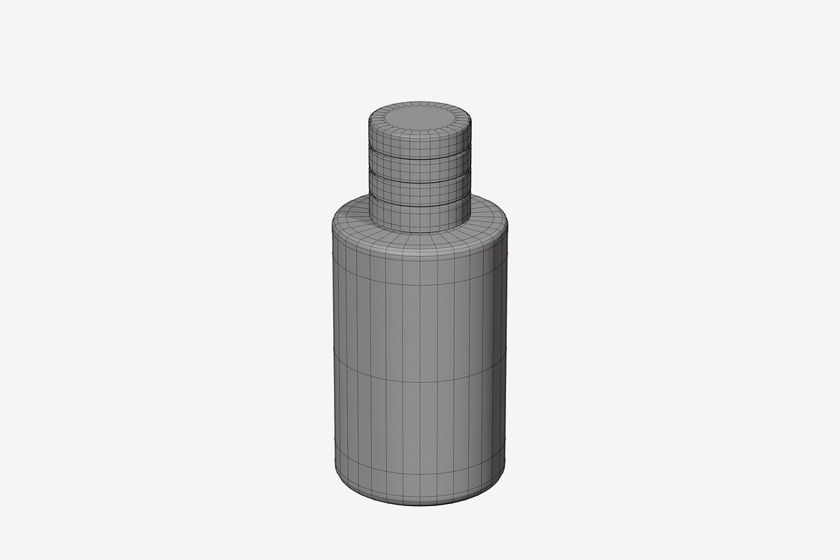 Perfume Glass Bottle 3D Model, an Object 3D Model by Akebareee (Photo 5 of 6)