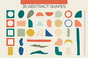 Abstract Mind. Modern Graphic Set