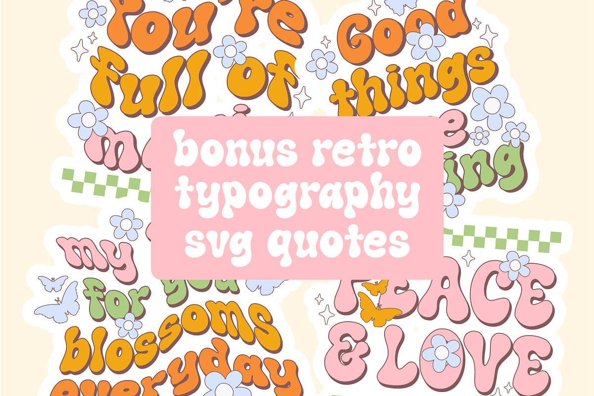 Retro Wild - Groovy Font, a Handwritten Font by Keithzo (Photo 7 of 7)