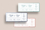 Wedding Ticket Invitation Template, an Invitation Template by BrandPacks (Thumbnail 3 of 4)