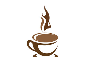 Coffee Cup Logo Template Vector