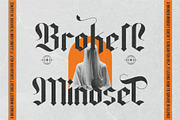 Locinse | Modern Blackletter Display, a Blackletter Font by Ermedia Studio (Thumbnail 9 of 10)