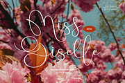 Misty Blossom, a Script Font by Sans & Sons (Thumbnail 6 of 9)