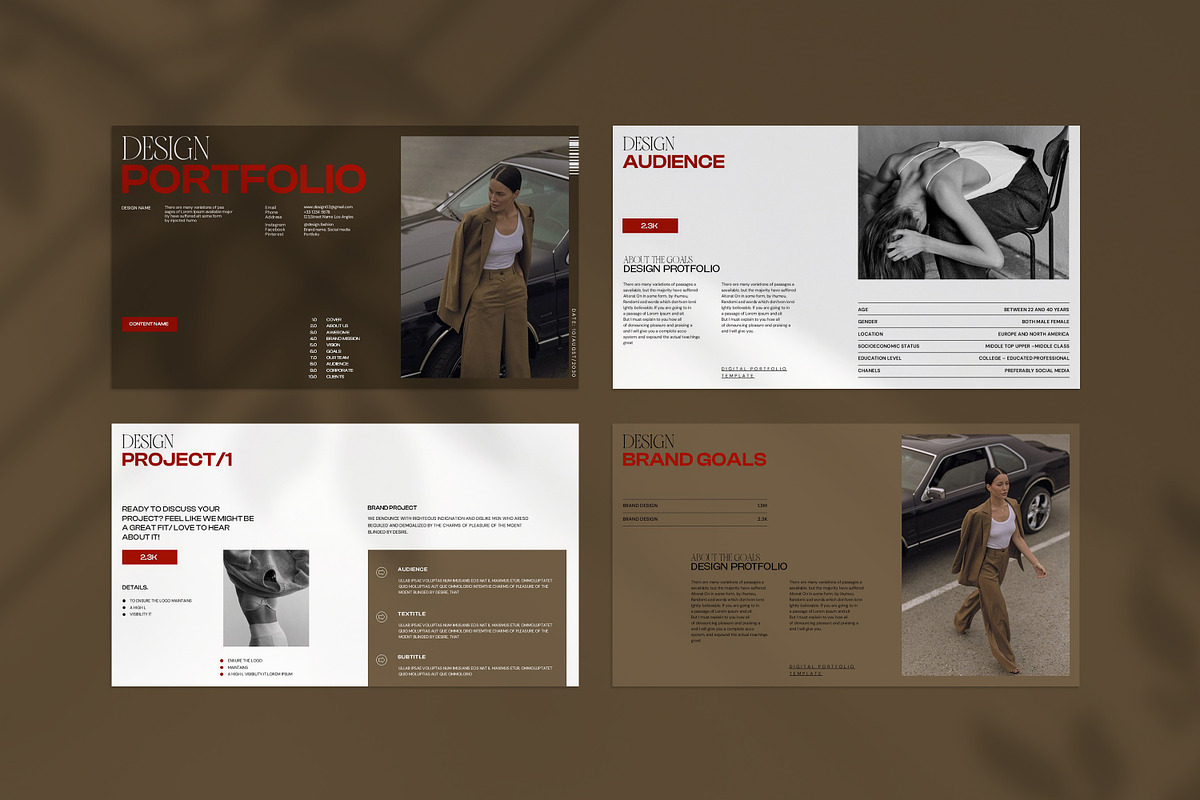 Design Portfolio Presentation preview 5
