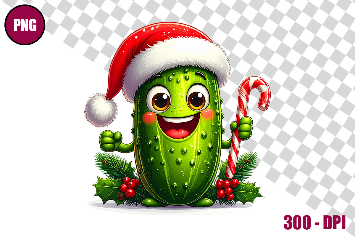 Christmas Pickles Clipart Bundle, a Decorative Illustration by taramija (Photo 20 of 26)