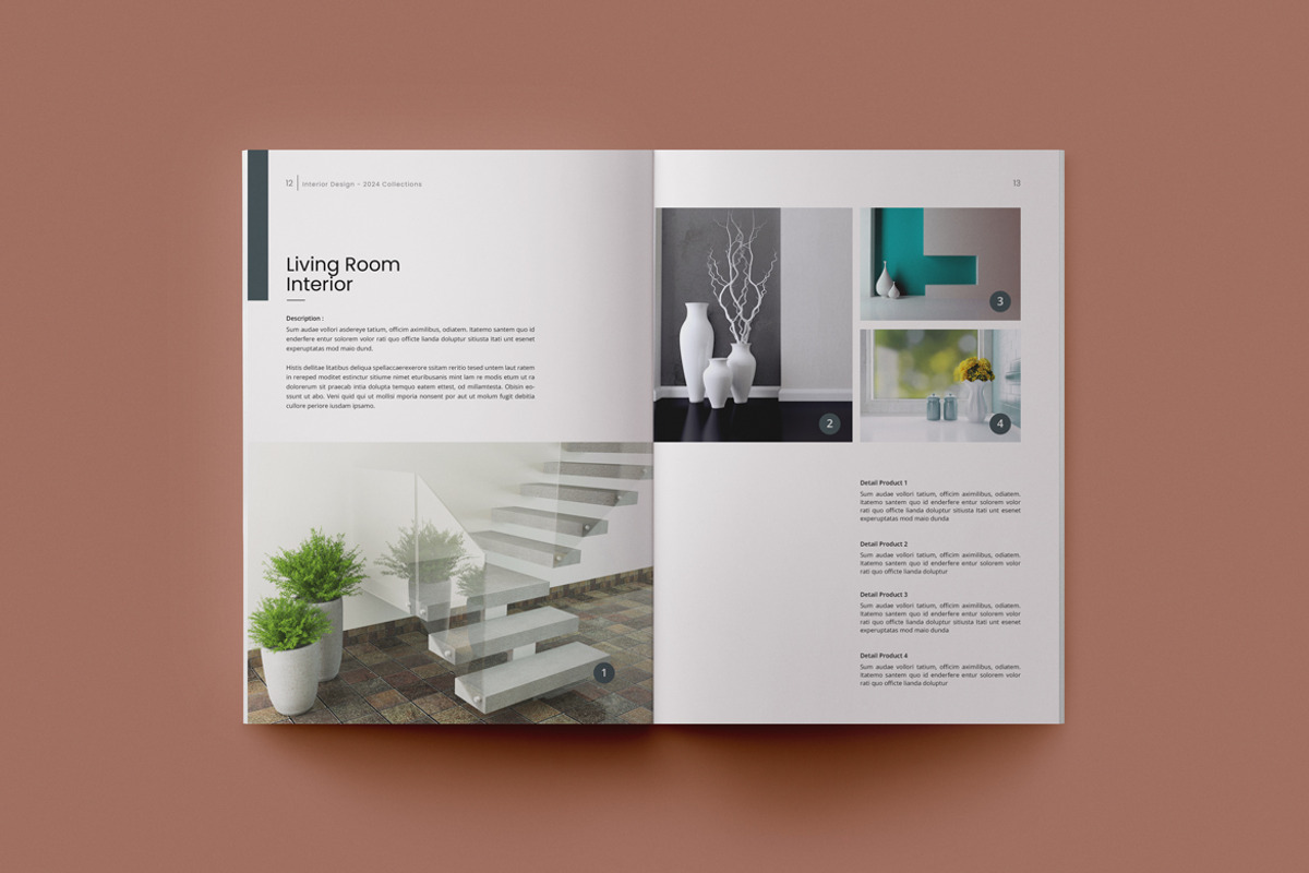 Interior Design Catalogs, a Brochure Template by adekfotografia (Photo 8 of 10)