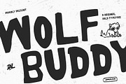 Wolf Buddy - Display Bold Typeface, a Sans Serif Font by ZAL STUDIO (Thumbnail 1 of 4)