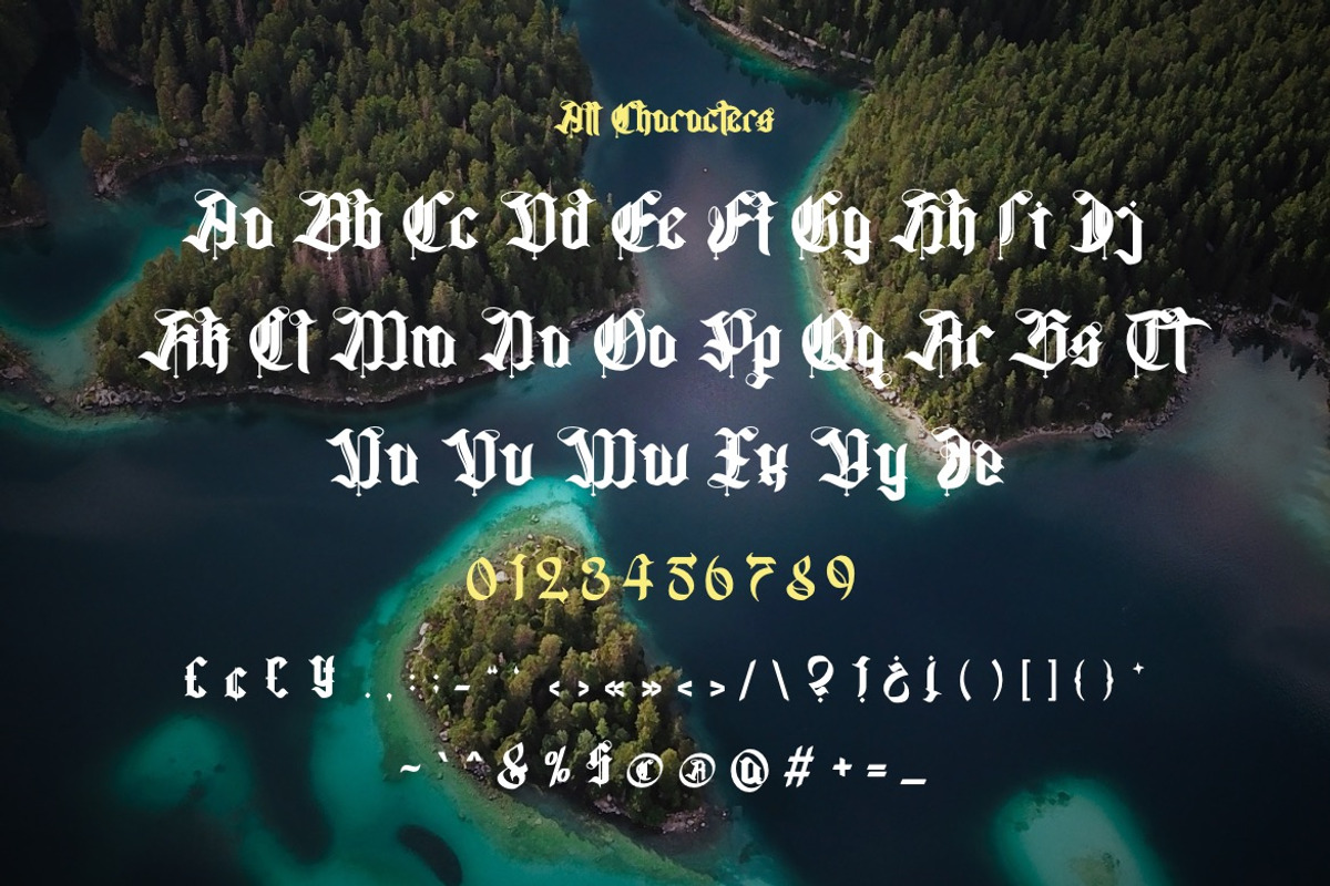 Despacio – Medieval Blackletter Font, a Blackletter Font by Dhabee (Photo 5 of 16)
