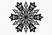 Decorative Mandala Vector Set, an Illustration by hafijul (Thumbnail 9 of 9)
