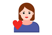 Mother Illustration Icon, an Icon by Pexelpy (Thumbnail 1 of 2)