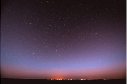 Night Violet Sky Glowing Stars, a Nature Photo by Our Amazing World