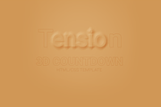 Ensio – 3D Countdown HTML Template, a Bootstrap Template by ArtRow Team (Thumbnail 2 of 2)