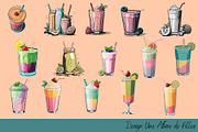 Refreshing Smoothies 30 PNG Clipart, a Food Illustration by Une Affaire de Filles (Thumbnail 3 of 3)