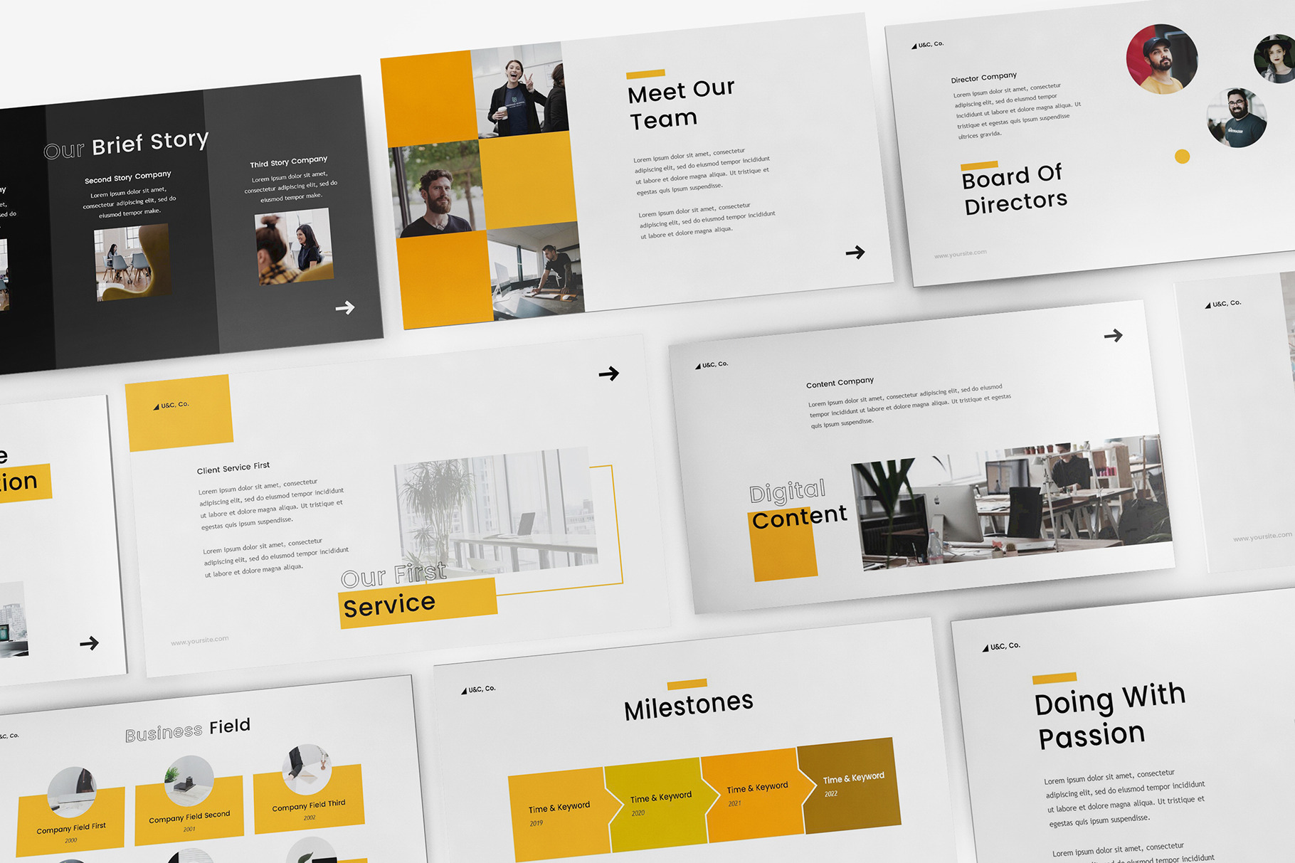 Company Profile Powerpoint Template, a Presentation Template by ...